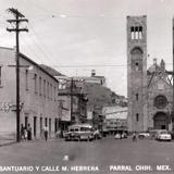 Santuario y Calle M. Herrera