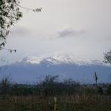 El volcán Iztacíhuatl desde Neáltica, Puebla. Febrero/2012