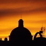 Parroquia San Matias al atardecer