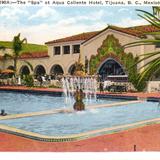 Piscina del hotel Agua Caliente