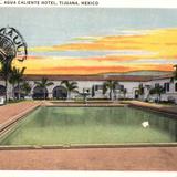 Piscina del hotel Agua Caliente