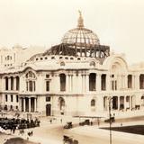 Contrucción del Teatro Nacional (Palacio de Bellas Artes)