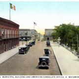 Plaza de Armas, Presidencia Municipal y Consulado de los Estados Unidos