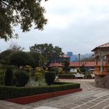 Parque central y kiosco de San Miguel Regla