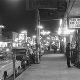 Avenida Juárez de noche