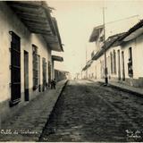 Calle de Victoria, diciembre de 1929, Jalapa, Veracruz