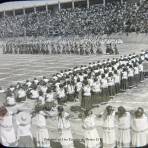 Bailables en una escuela de Ninas en 1928