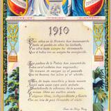 Postal conmemorativa del centenario de la Independencia, en 1910