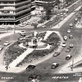 Glorieta Colón en el Paseo de la Reforma