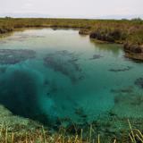 La poza azul