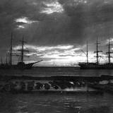 Crepúsculo en la Laguna de Términos (circa 1920)