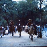 Charros en El bosque de Chapultepec