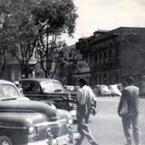 Calles de la Ciudad de México en la década de 1940