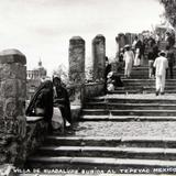 La Villa de Guadalupe subida al Tepeyac