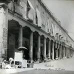 Portales en la Plaza de Santo Domingo