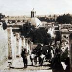 Subida al cerro del Tepeyac en La Villa de Guadalupe