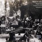 Fiestas del Centenario Sep-1910 Tribuna Monumental en Chapultepec