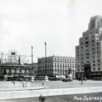 Avenida Juarez y teatro Nacional