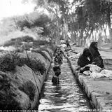 Baños de aguas termales IV (por William Henry Jackson, c. 1888)