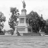 Monumento a Cuauhtémoc (por William Henry Jackson, c. 1888)