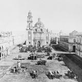 Plaza de Santo Domingo (por Abel Briquet, c. 1880)