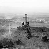 Vista desde el Cerro de la Estrella (por William Henry Jackson, c. 1888)