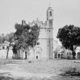 Iglesia en Tula (por William Henry Jackson, c. 1888)