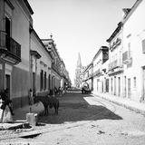 Calle en Guadalajara (por William Henry Jackson, c. 1887)