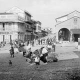 Plaza de Armas (por William Henry Jackson, c. 1888)