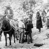 Un mensajero arrivando al campamento de Pascual Orozco (Bain News Service, c. 1912)