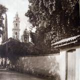 IGLESIA Y PANORAMA por el fotografo HUGO BREHME