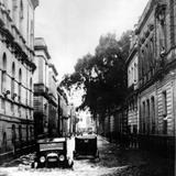 Calle inundada después de una tormenta (1934)