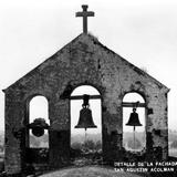 Detalle de la fachada de San Agustín Acolman