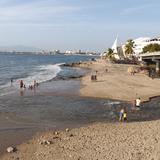 Desembocadura del río Cualé en la Bahía de Banderas. Abril/2015