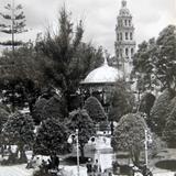 Plaza principal de León (circa 1940)