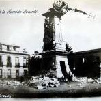 RELOJ BOMBARDEADO DURANTE LA DECENA TRAGICA (1913)