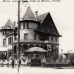 Calles de Mérida y Puebla, en la Colonia Roma