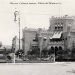 Plaza de Dinamarca, en la Colonia Juárez