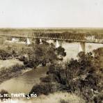 VISTA GENERAL DEL PUENTE Y DEL RIO