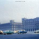 El Zocalo de Mexico D F en 1966