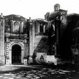 Accesos a la Capilla Real de Cholula en Puebla.