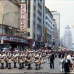 Desfile Septembrino en Mexico D F en Septiembre de 1953