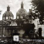 IGLESIA DE EL CARMEN DE SAN ANGEL Por el fotografo Hugo Brehme