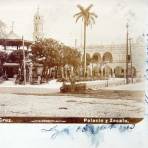 PALACIO Y ZOCALO por el fotografo Abel Briquet