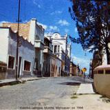 Escena callejera Morelia Michoacan en 1956