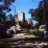 Paseo de la Reforma en Mexico D F en 1956