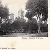 Catedral y Zócalo de Puebla