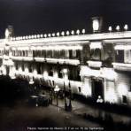 Palacio Nacional de Mexico D F en un 15 de Septiembre