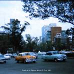 Paseo de la Reforma Mexico D F en 1963