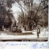 La Fuente de Venus en la Alameda en 1904